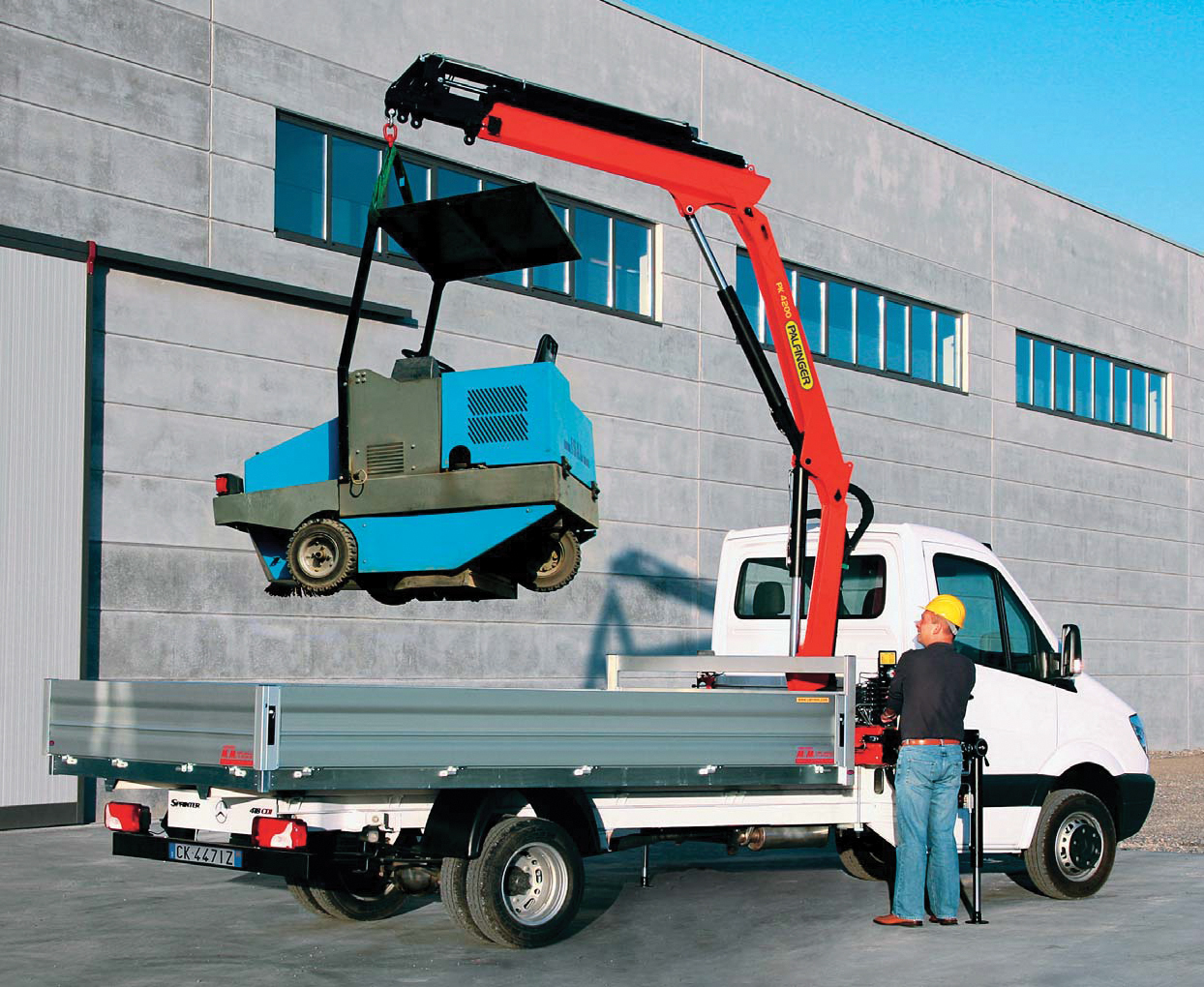 جرثقیل هیدرولیکی PK 4200