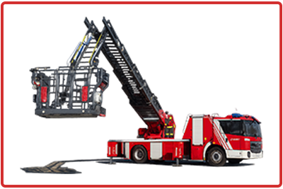 نردبان و پلتفرم آتش نشانی